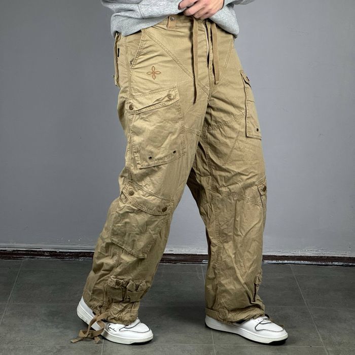 Штани карго SMFK WildWorld Vintage Paratrooper Pants штаны скейт y2k