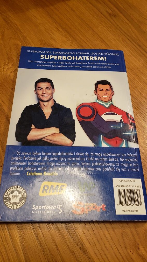 Komiks Striker Force 7 Christiano Ronaldo