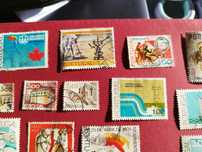 Lote 21 selos anos 70