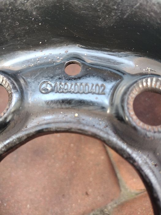 4x Felgi stalowe 15 cali  Mercedes klasa A , B.  5x112x66,6ET44