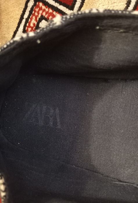 Чоловічі мокасини еспадрильї  ZARA