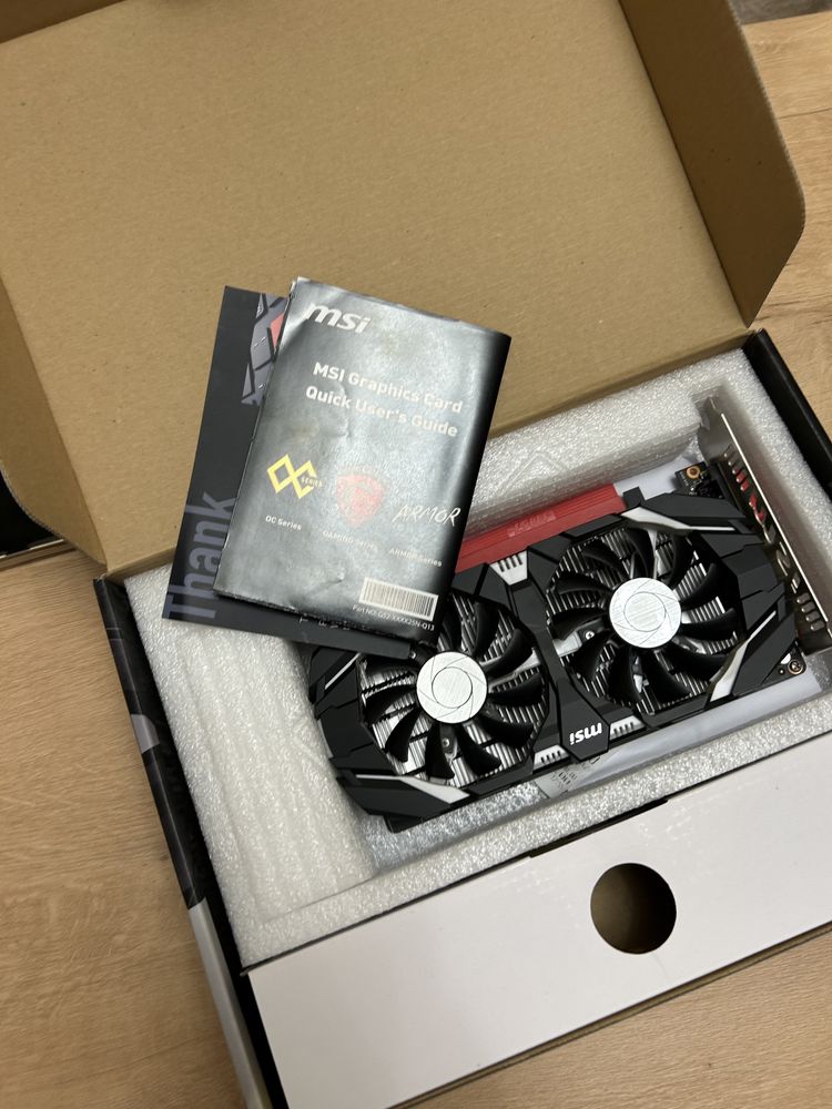 Продам видеокарту  MSI Geforse  GTX 1050 ti.