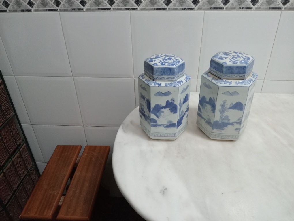 Potes porcelana chineses