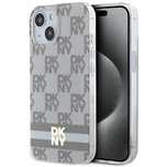 Etui DKNY IML Checkered Mono Pattern & Printed Stripes MagSafe na iPho