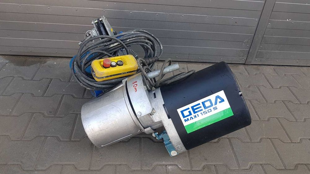 Wciągarka GEDA Maxi 150s z pilotem GEDA wyciągarka