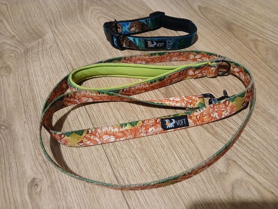 Obroża i smycz f. VOFF