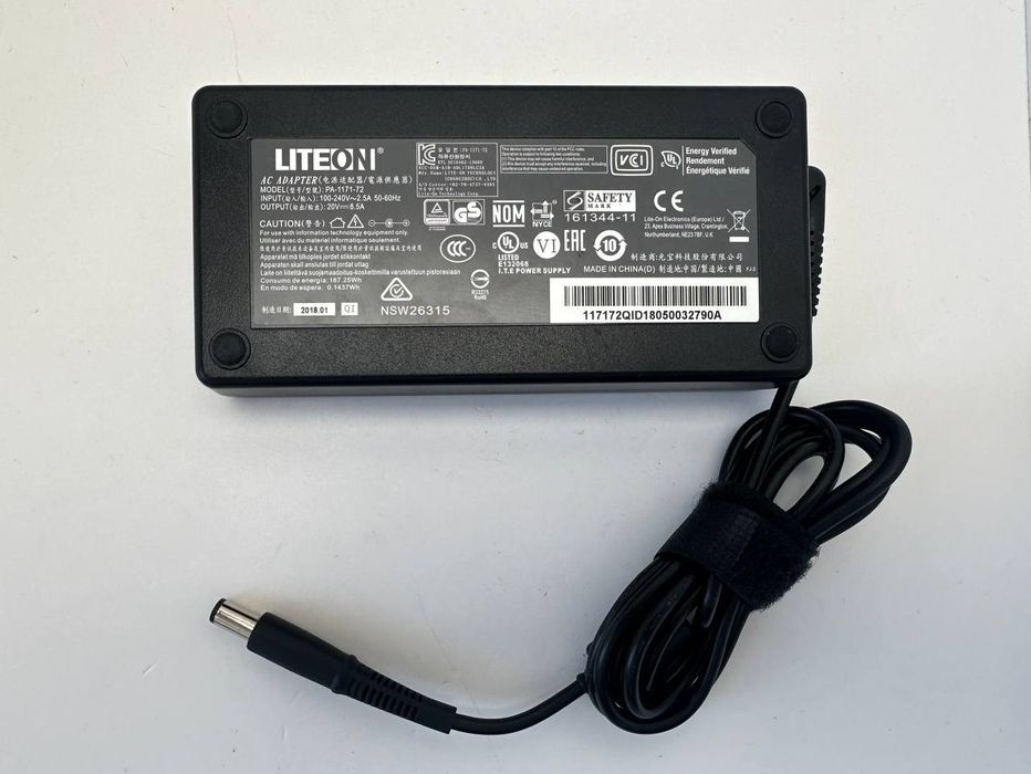 LITEON PA-1171-72 20V 8.5A 170W (7.4*5) pin inside