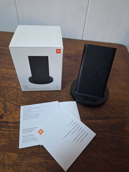 Carregador/charging stand 20w wireless sem fios da Xiaomi