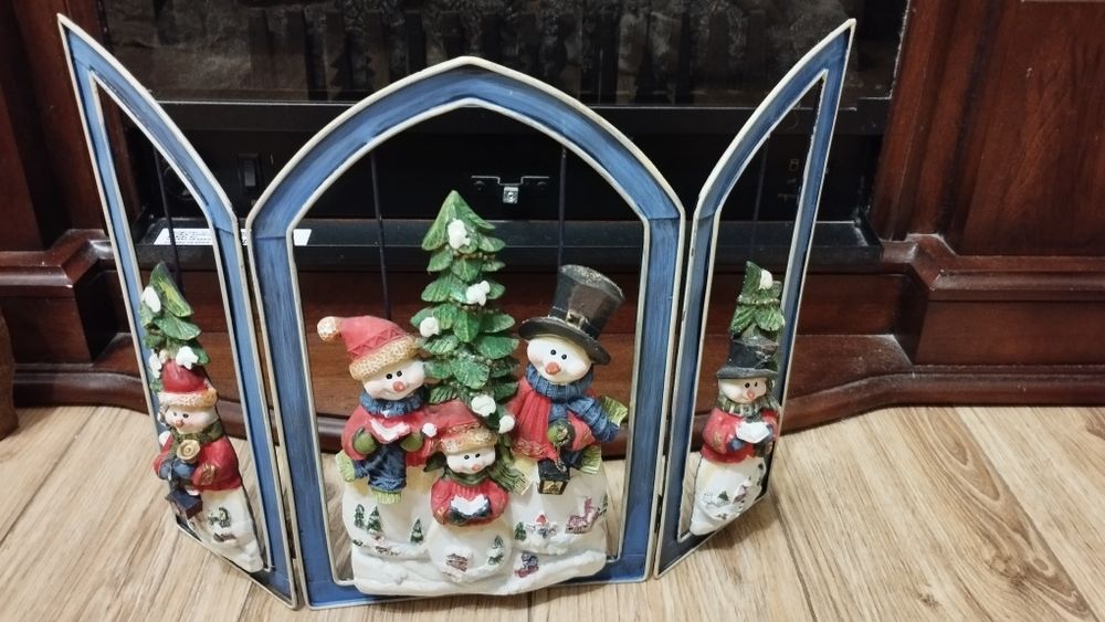 Новорічний декор..Німеччина.Решітка для каміна.