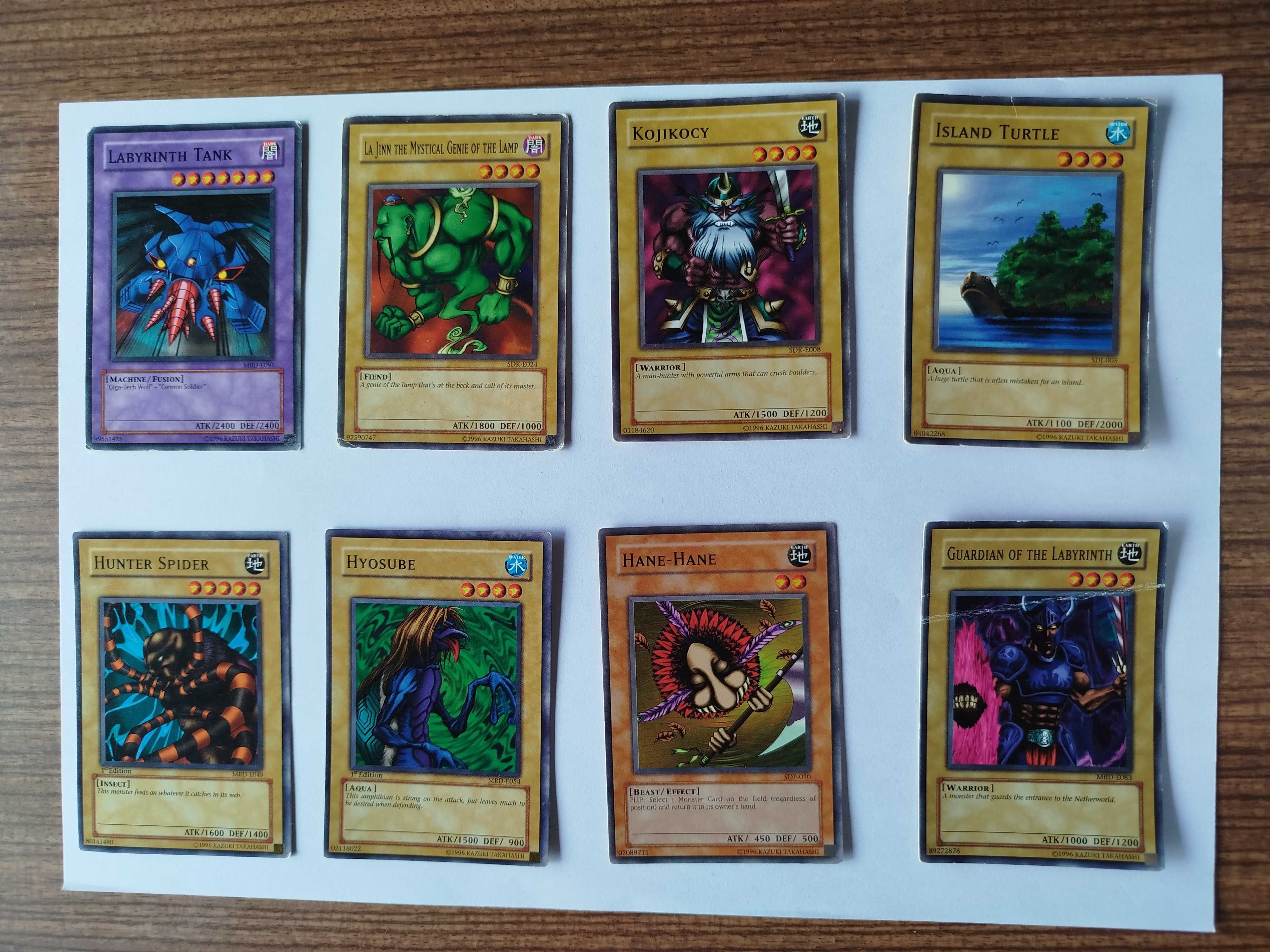 Cartas Yu-Gi-Oh! M 1