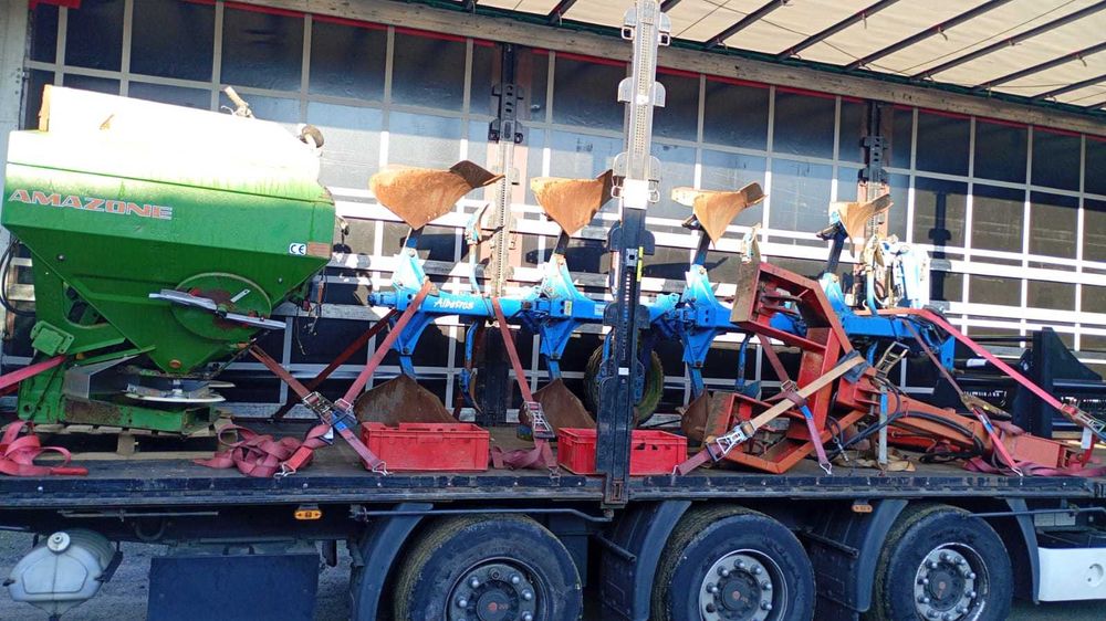 Pług obrotowy 4  skibowy rabewerk vario kvernelad lemken overum kuhn