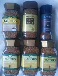 Kawa rozpuszczalna; Jacobs Cronat Gold, Woseba,  Davidoff