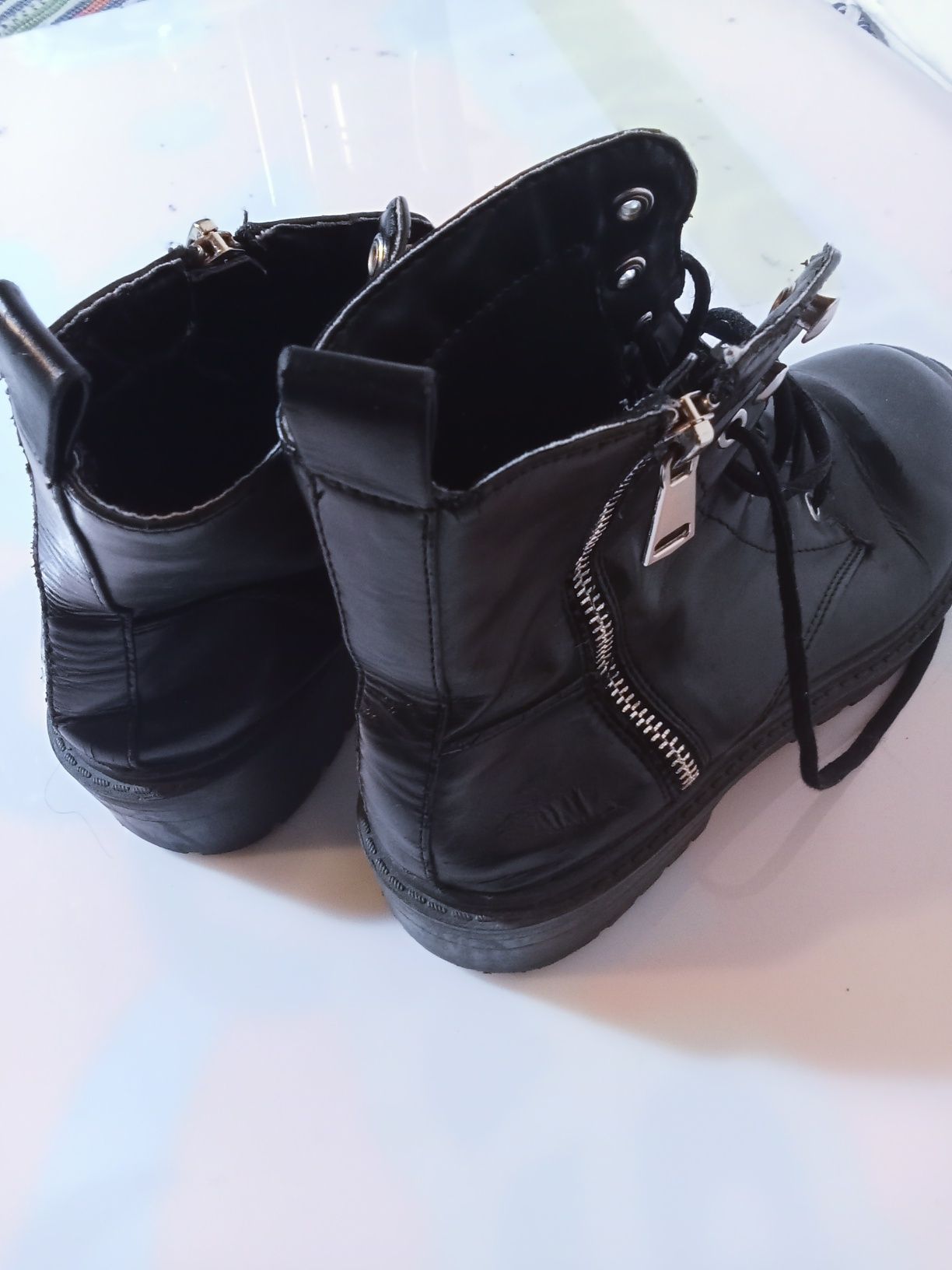 Botas pretas de senhora,38, como novas Ref 301
