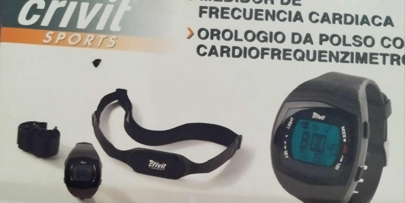 Medidor de frequência cardíaca CRIVIT novo