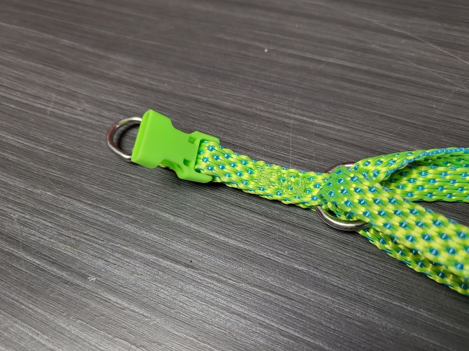 Szelki dla kota zielone nowe