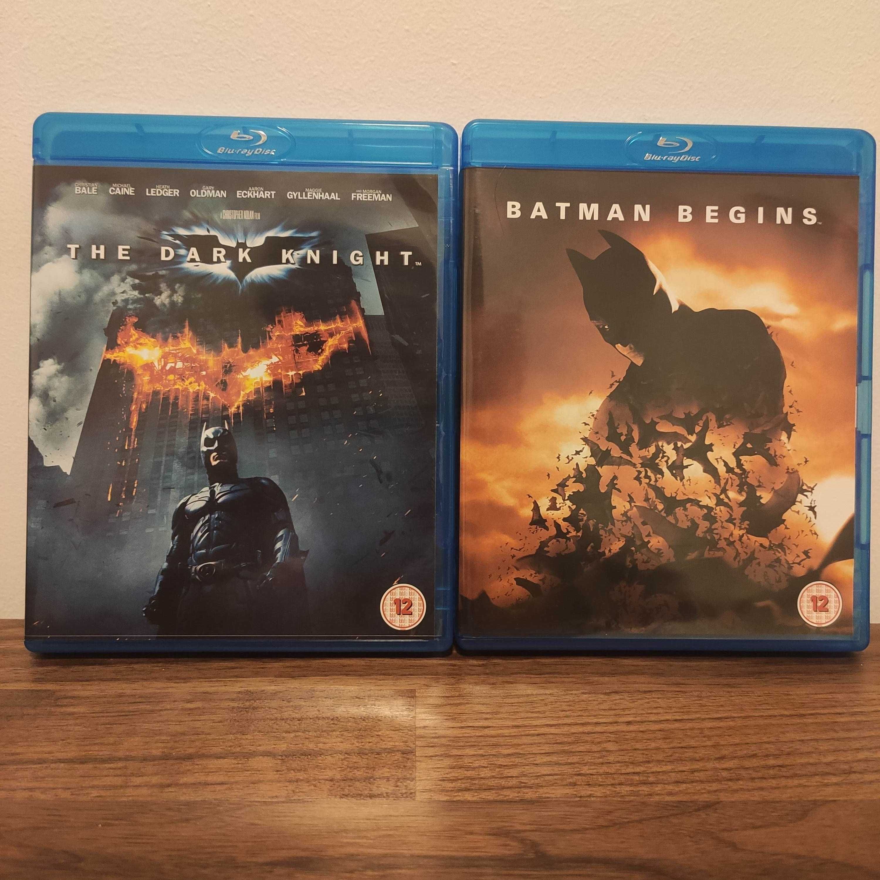 Batman Begins + The Dark Knight - DVD Blueray