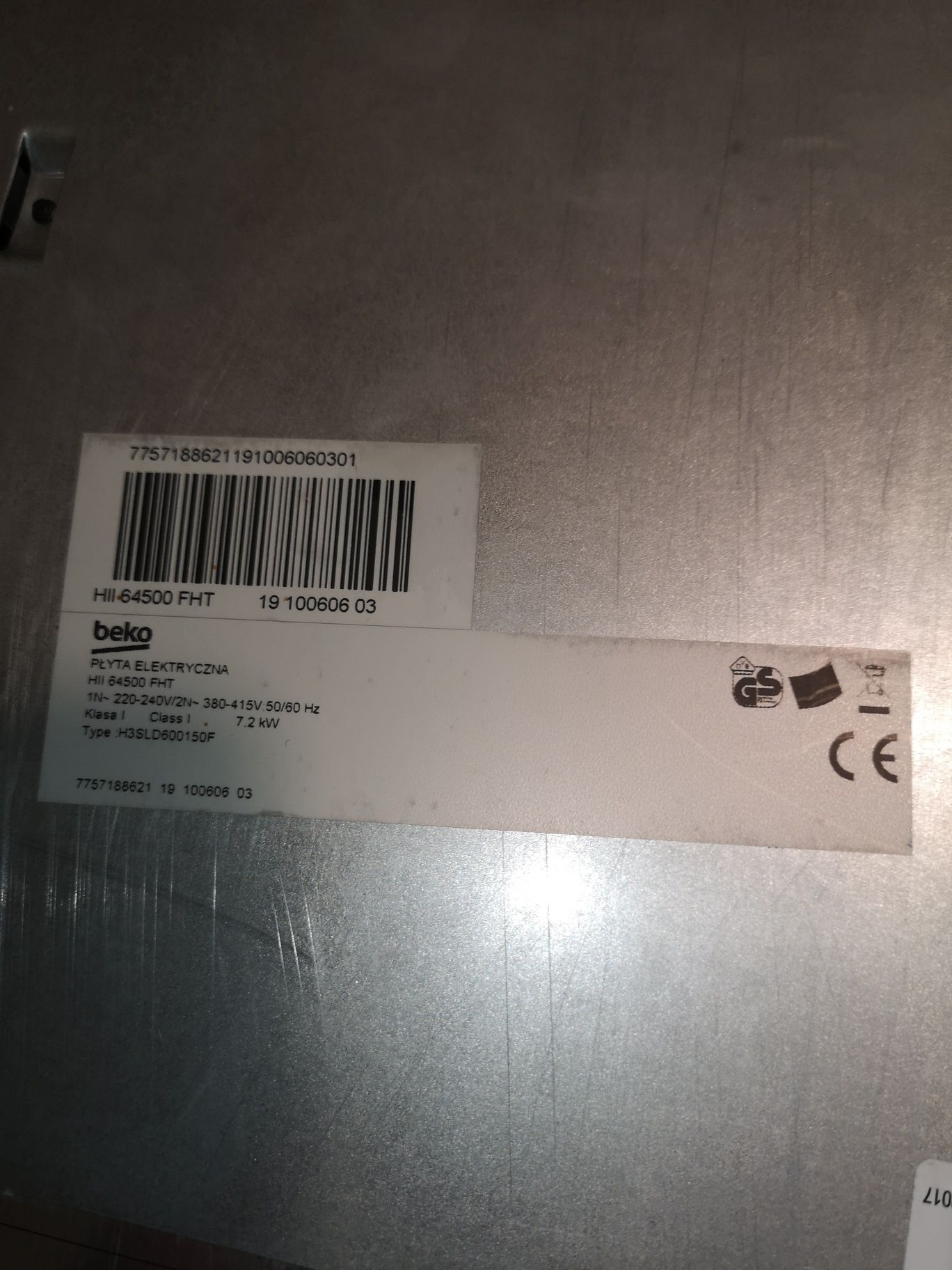 Płyta indukcyjna Beko