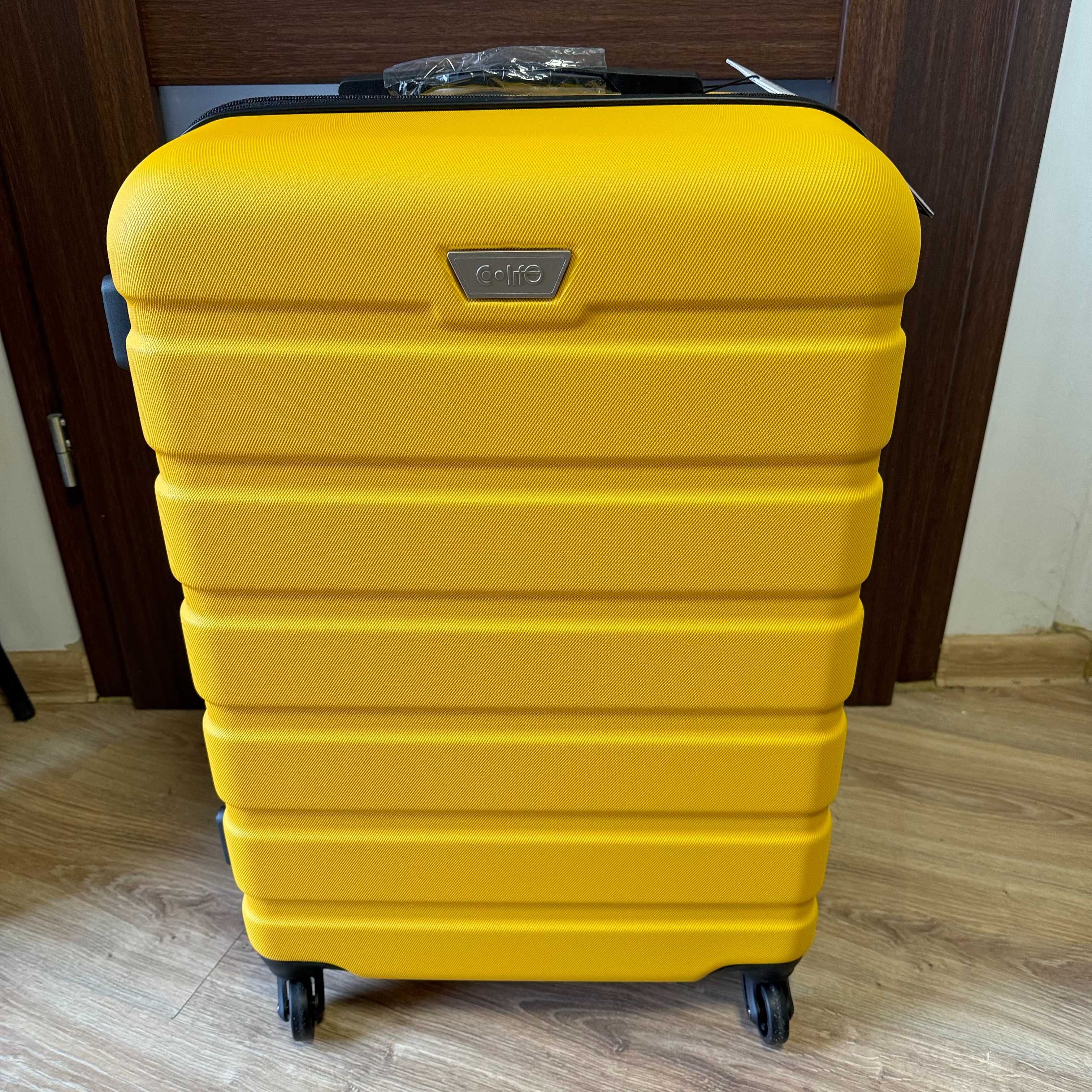 COOLIFE DE-13 Walizka Podróżna Duża ABS 67x46x26cm, 60l TSA 4