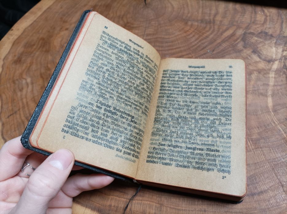 Stary modlitewnik niemiecki 1932 r.