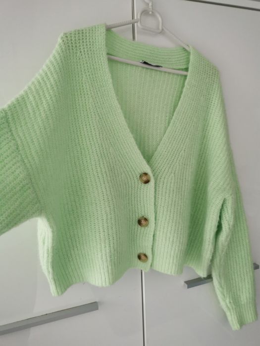 Kardigan roz 36/38 Bershka