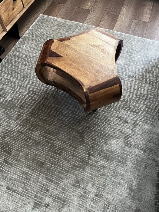 Stolik kawowy retro drewniany