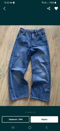 Spodnie stradivarius xs 34 szwedy jeansy