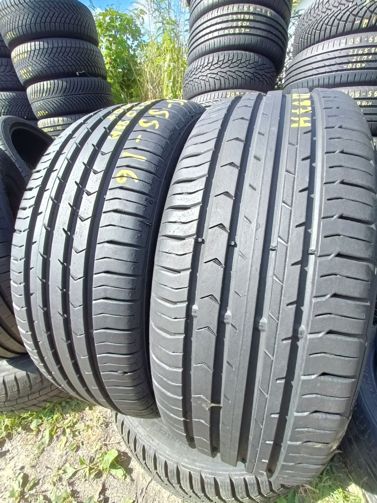 195/55r16 Continental ContiPremiumContact 5 z 2021r 7mm jak nowe