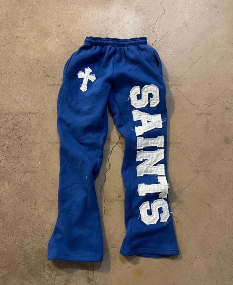 Saints Pants штаны (rap/drip/y2k)