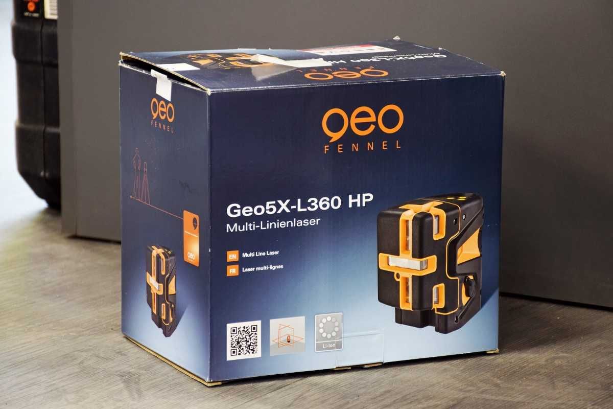 GeoFennel Geo5X-L360° HP Laser krzyżowy