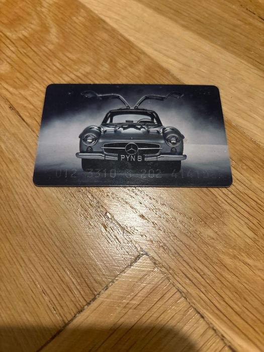 Karta telefoniczna Niemcy Mercedes 5 e samochód