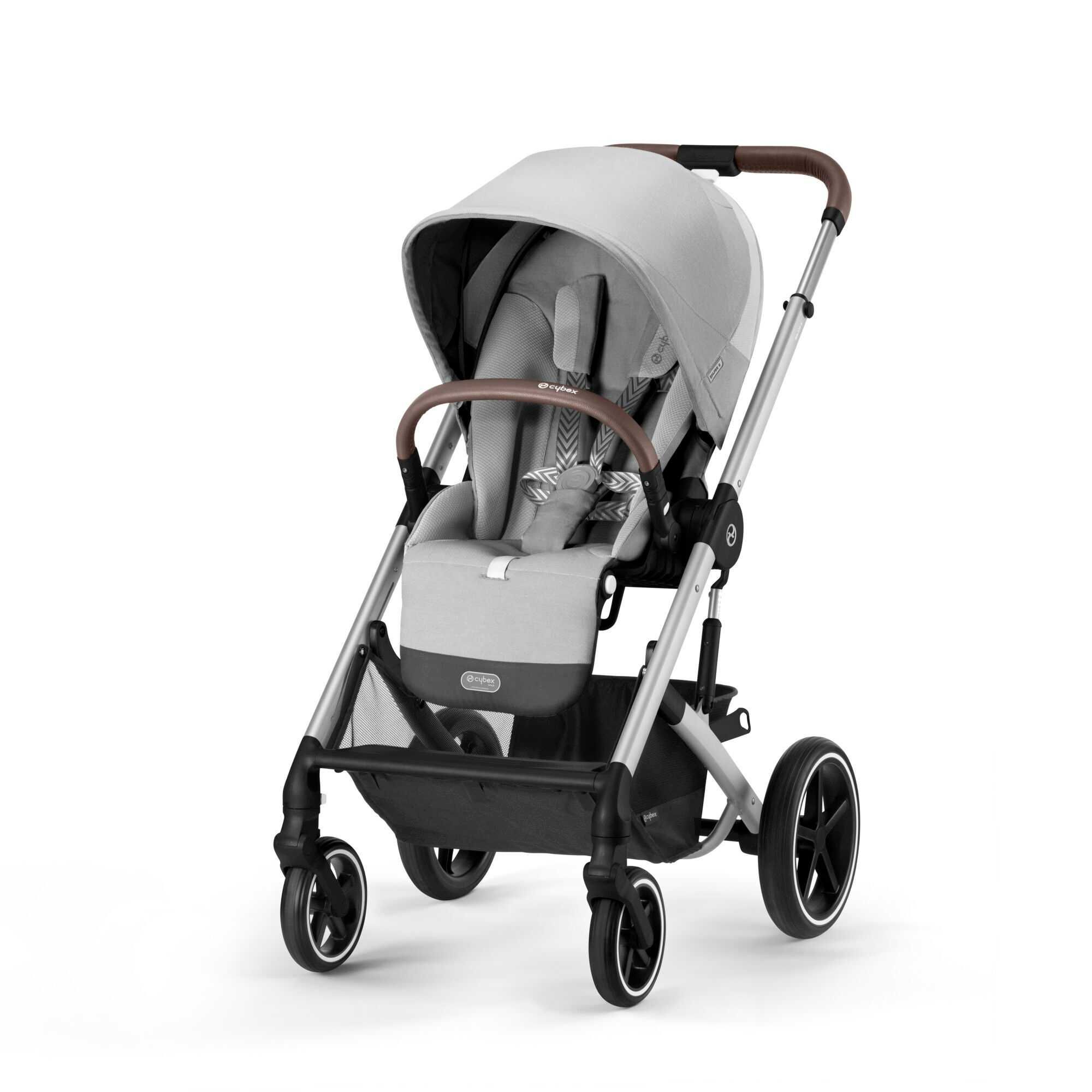 Прогулянкова коляска Cybex Balios S Lux, рама black і silver 23 року