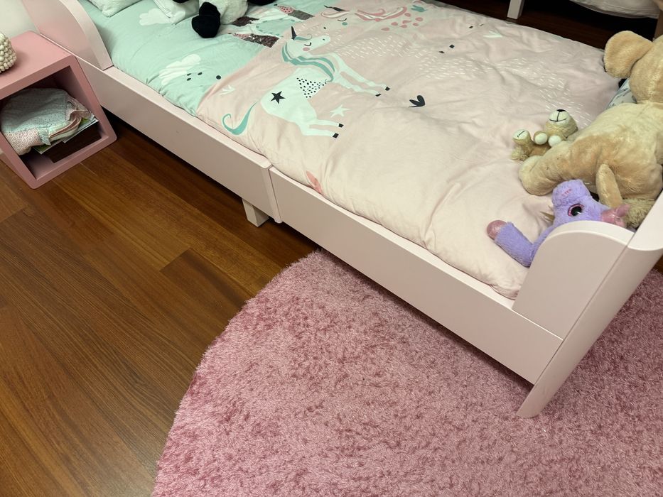 Cama extensivel IKEA Busunge 80 x 200 menina criança