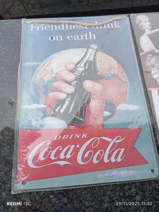 3 placas chapa novas