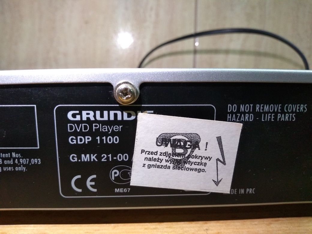 Odtwarzacz DVD Grundig GDP 1100