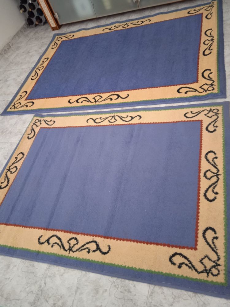 Tapete grande azul
