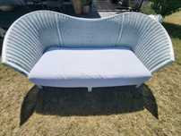 Kanapa sofa ogrodowa ratan ratanowa
