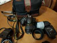 Troco Câmera Nikon D3400 + Acessórios