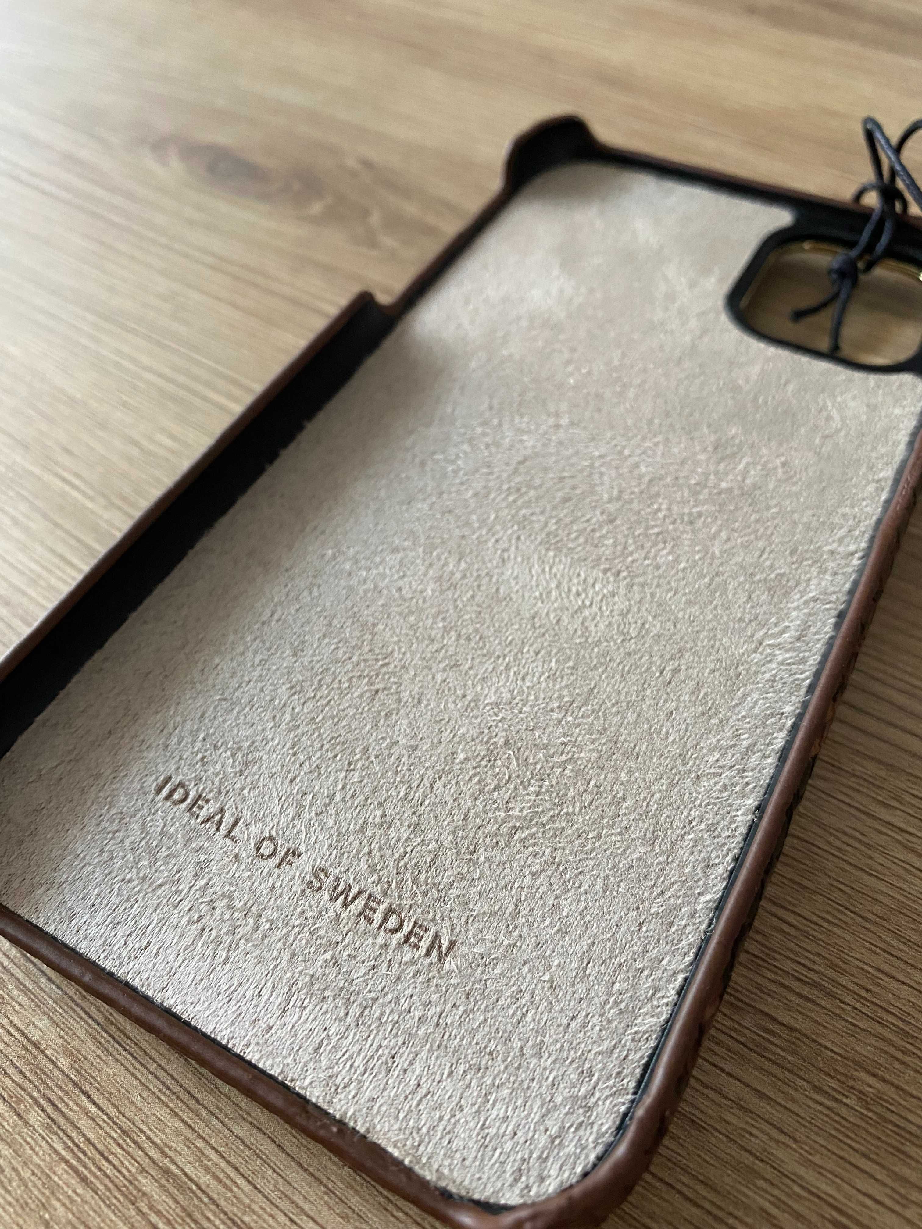 Etui iPhone 11 pro XS/X Ideal of sweden rusty snake brązowe