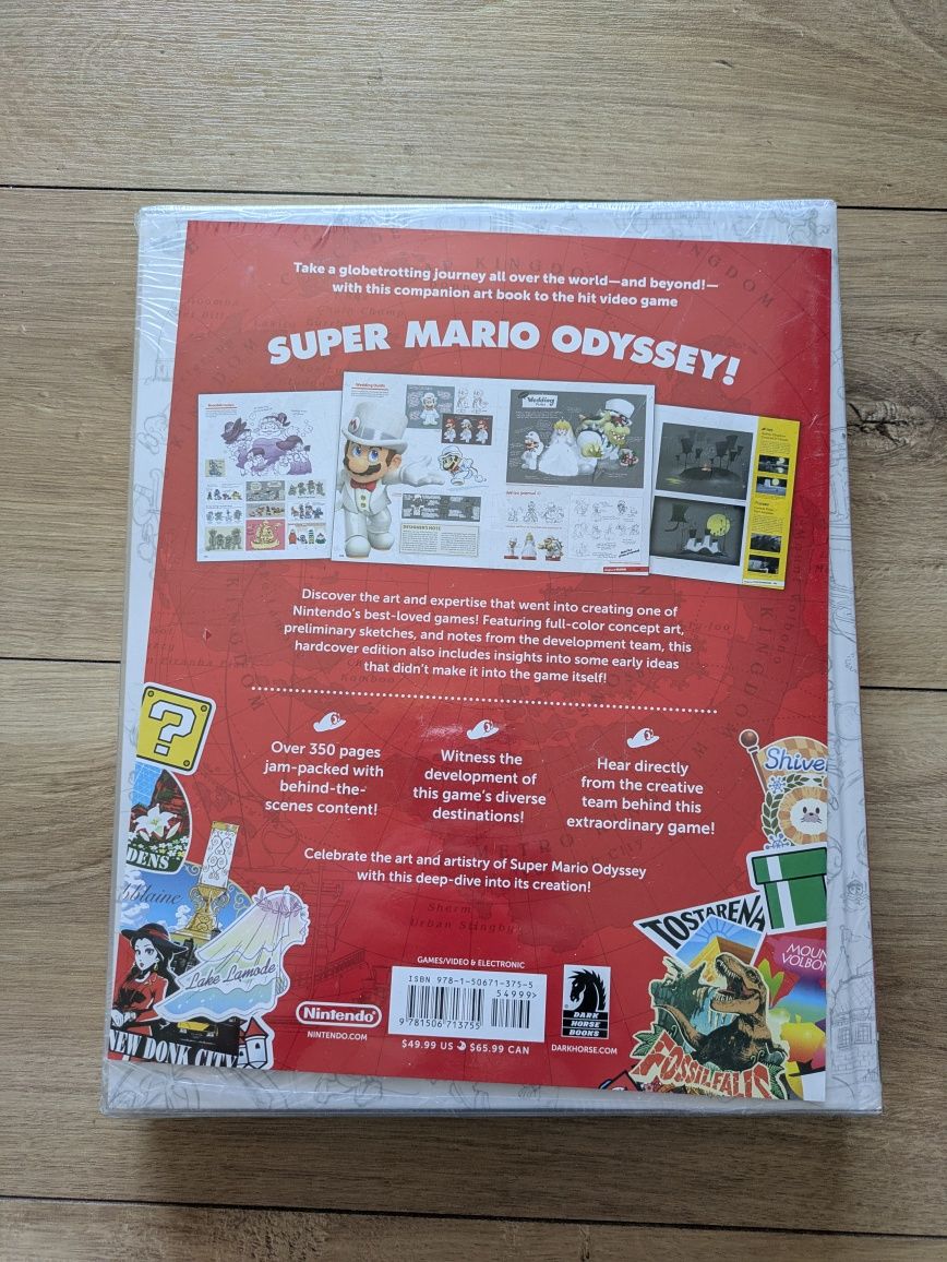 The Art of Super Mario Odyssey: Nintendo Switch