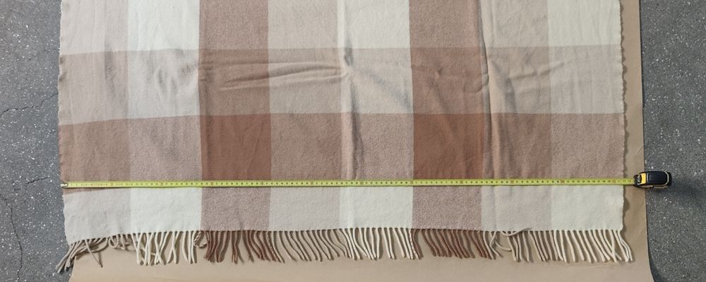 Manta em tons Castanhos