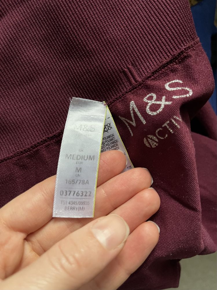 Лосіни леггінси m&s розмір S для танців, стрейчінгу, high heels