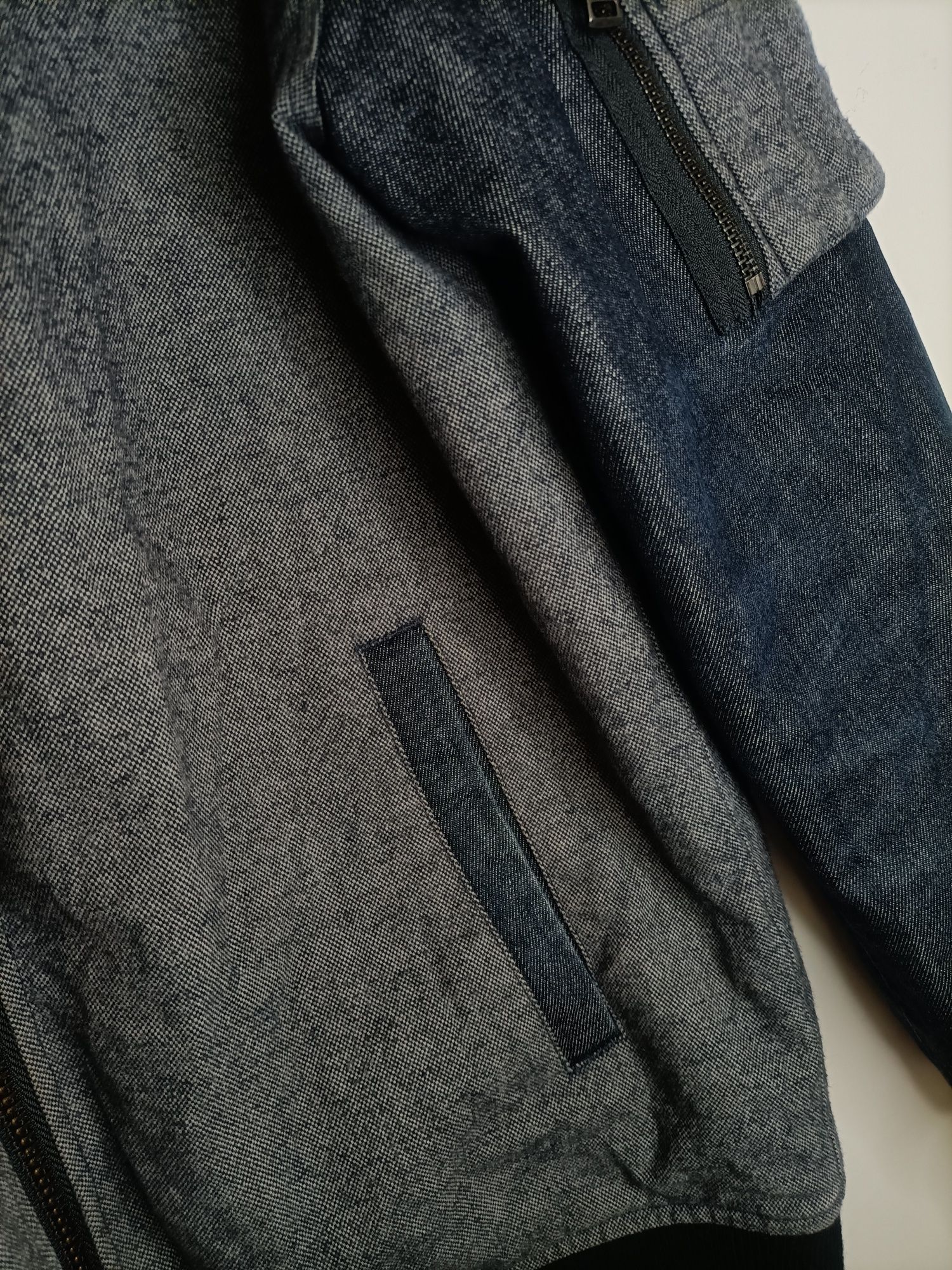 Kurtka męska Guess XL – bomberka w stylu jeansowym