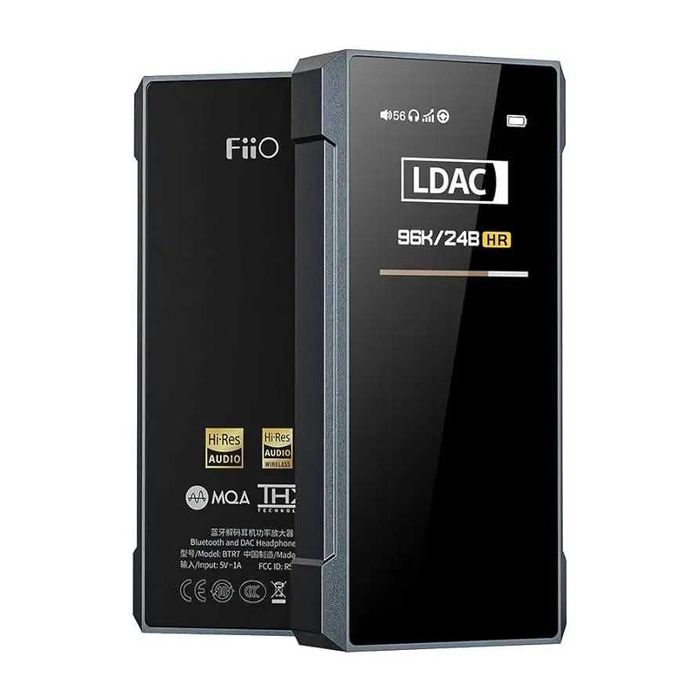 FiiO BTR7 – портативний Bluetooth ЦАП ES9219C х2 з Hi-Res звуком