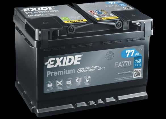 Akumulator EA 770 Exide Premium 77Ah 770A