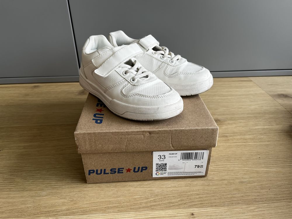 Buty pulse up białe rozmiar 33