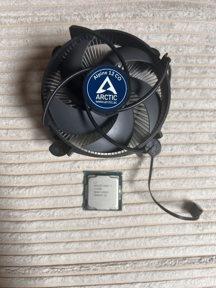 Procesor Intel Core i7-8700 4,6 GHz turbo boost + chlodzenie