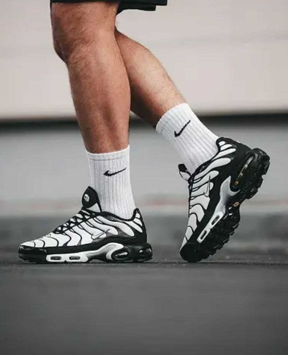 2кольори! 40-46р Nike Air Max TN Plus white кросівки топ якість france