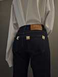 Jeansy spodnie skinny cygaretki Z wysokim stanem Elisabetta Franchi ro