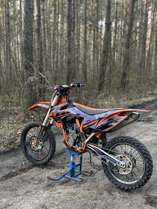 Ktm sxf 250 swiezo po remoncie