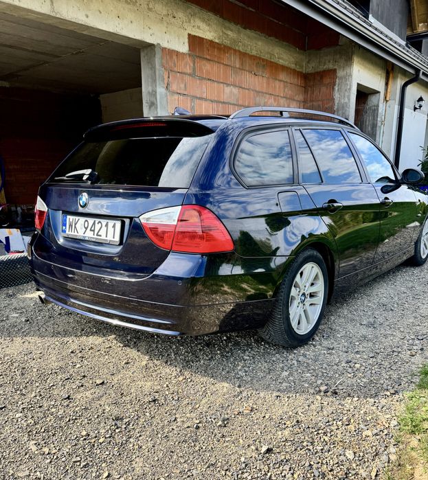 Bmw 3 e91 e90 manul skóra duza navi ladna